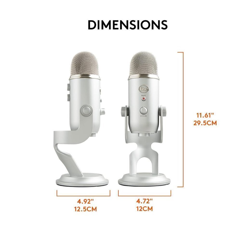 Logitech for Creators Blue Yeti USB Microphone - Picture 5 of 9